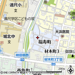 愛知県岡崎市福寿町78周辺の地図