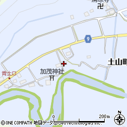 滋賀県甲賀市土山町青土1042周辺の地図