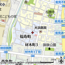 愛知県岡崎市福寿町46周辺の地図