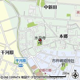愛知県安城市西別所町観音49周辺の地図
