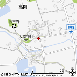 兵庫県神崎郡福崎町高岡887周辺の地図