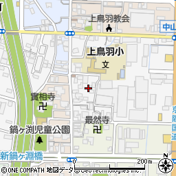 京都府京都市南区上鳥羽城ケ前町261周辺の地図