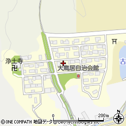 滋賀県大津市大鳥居周辺の地図