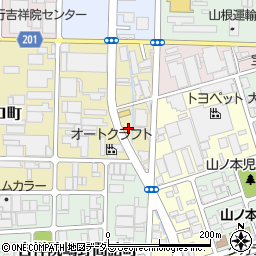 京風カレーうどん みね八周辺の地図