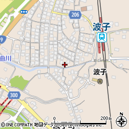 島根県江津市波子町イ-1368周辺の地図