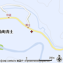 滋賀県甲賀市土山町青土658周辺の地図