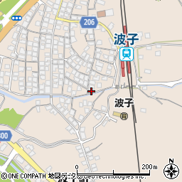 島根県江津市波子町イ-1365周辺の地図