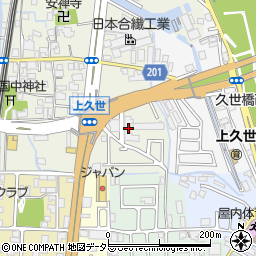 京都府京都市南区久世上久世町813周辺の地図