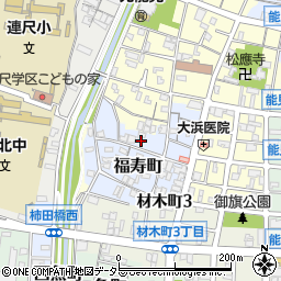 愛知県岡崎市福寿町50周辺の地図