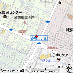 カーサさつき周辺の地図