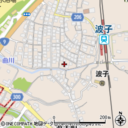 島根県江津市波子町イ-1356周辺の地図
