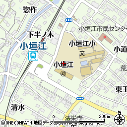 愛知県刈谷市小垣江町西王地周辺の地図
