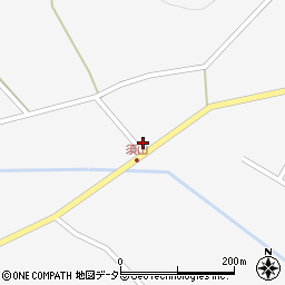 愛知県新城市作手清岳イノカケ周辺の地図