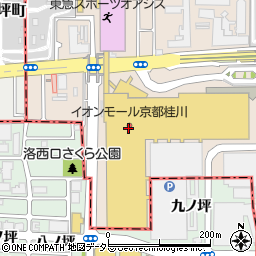 Ｌｏｖｅｔｏｘｉｃ　イオンモール京都桂川店周辺の地図