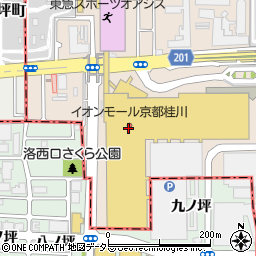 Ｌｏｖｅｔｏｘｉｃ　イオンモール京都桂川店周辺の地図