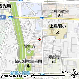 宗教団体・アレフ京都道場周辺の地図