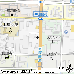 京都府京都市南区上鳥羽城ケ前町248周辺の地図