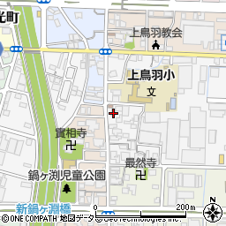 京都府京都市南区上鳥羽城ケ前町257周辺の地図