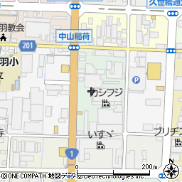 京都府京都市南区上鳥羽鴨田町5周辺の地図