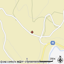 岡山県美作市田渕139周辺の地図
