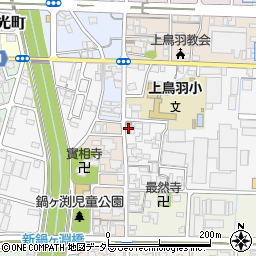 京都府京都市南区上鳥羽城ケ前町307周辺の地図