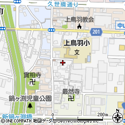 京都府京都市南区上鳥羽城ケ前町260周辺の地図