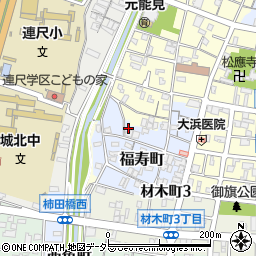 愛知県岡崎市福寿町52周辺の地図