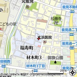 愛知県岡崎市福寿町13周辺の地図