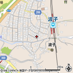 島根県江津市波子町イ-875周辺の地図