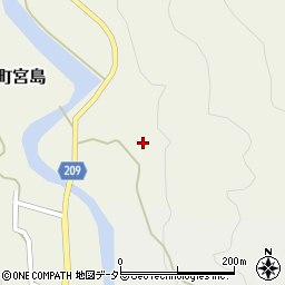 静岡県藤枝市岡部町宮島824周辺の地図