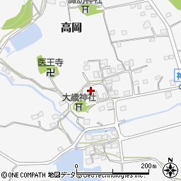 兵庫県神崎郡福崎町高岡871周辺の地図