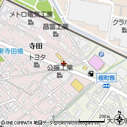 愛知ダイハツ安城店周辺の地図