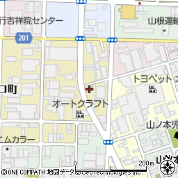 ローソン吉祥院長田店周辺の地図