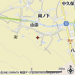 兵庫県川辺郡猪名川町清水18周辺の地図