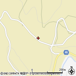 岡山県美作市田渕140周辺の地図