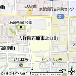 京都府京都市南区吉祥院石原東之口町周辺の地図