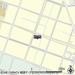 愛知県安城市北山崎町薬師周辺の地図