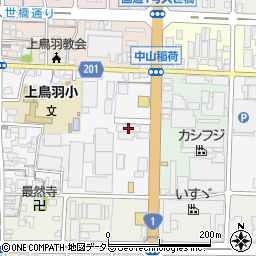 京都府京都市南区上鳥羽城ケ前町247周辺の地図
