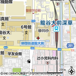 京都府京都市伏見区深草塚本町54周辺の地図
