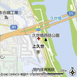 京都府京都市南区久世川原町128周辺の地図