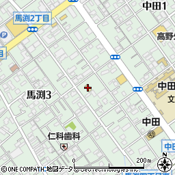 セブンイレブン静岡馬渕３丁目店周辺の地図