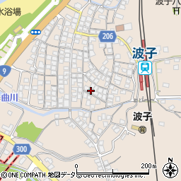 島根県江津市波子町イ-906周辺の地図
