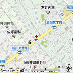 松下自転車店周辺の地図