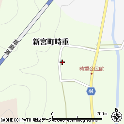 兵庫県たつの市新宮町時重56周辺の地図