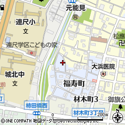 愛知県岡崎市福寿町136周辺の地図