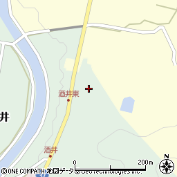 兵庫県三田市酒井606周辺の地図