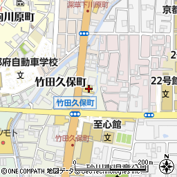 天壇ニュースタイルビュッフェ竹田店周辺の地図