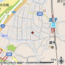 島根県江津市波子町イ-907周辺の地図