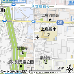 京都府京都市南区上鳥羽城ケ前町237周辺の地図