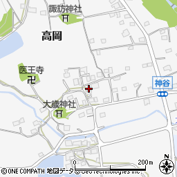 兵庫県神崎郡福崎町高岡891周辺の地図